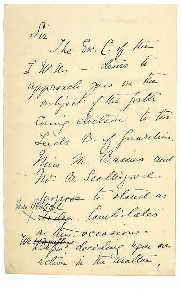 Non Political Letter 1